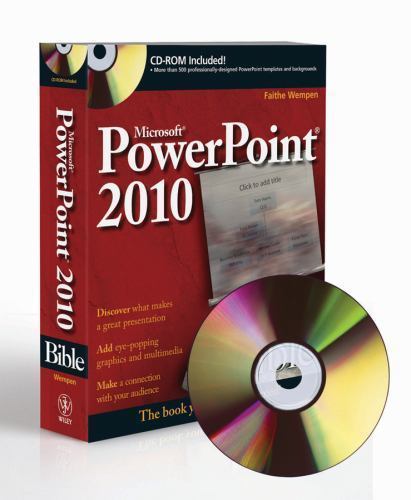 Bible Ser.: PowerPoint 2010 Bible by Faithe Wempen