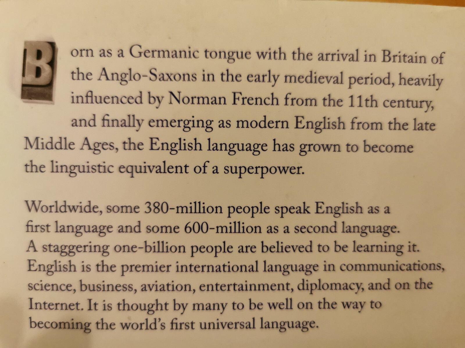 The Story of English: How the English Language Conquered the World