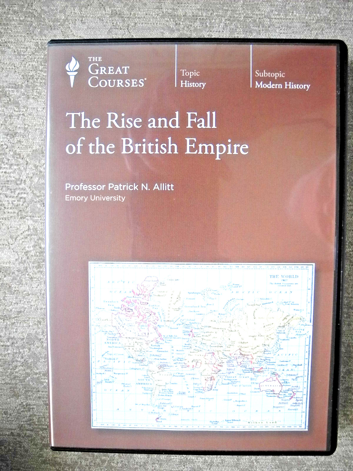 The Rise and Fall of the British Empire/Great Courses 8480/36 lectures/2009