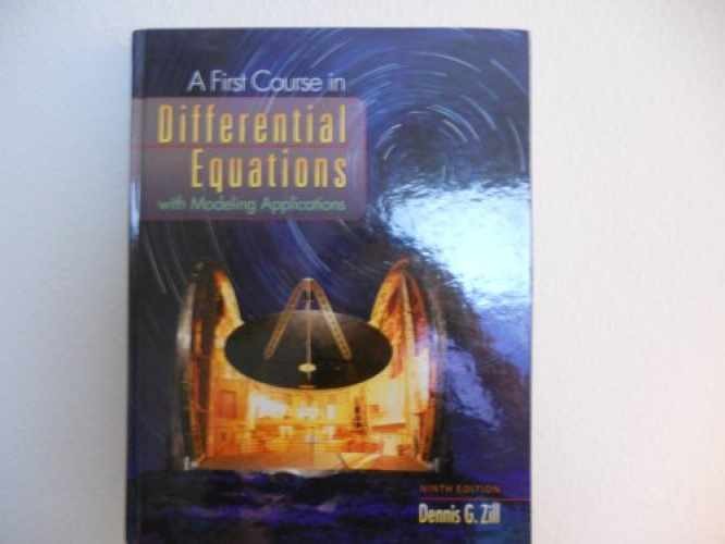 A First Course in Differential – Hardcover, by Zill Dennis G. – Acceptable e