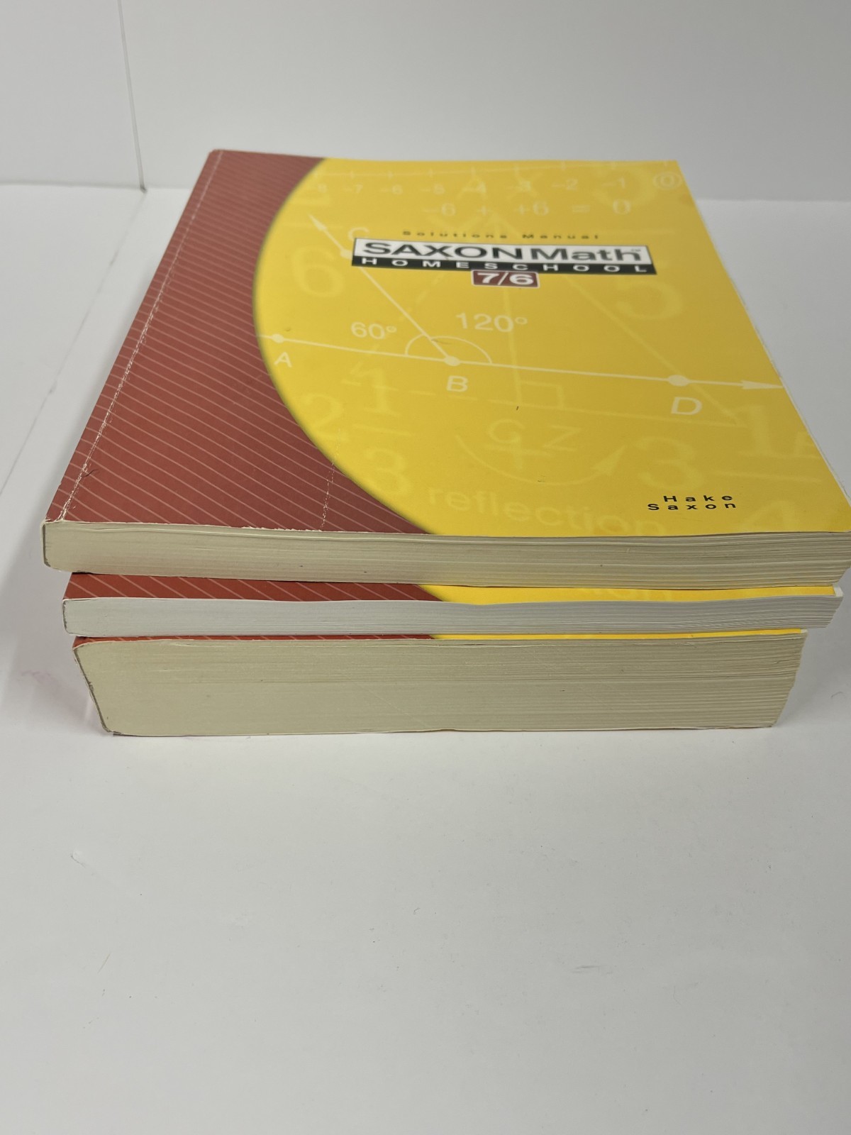 Saxon Math 7/6 Homeschool (4th Edition): Complete Kit: Student Text, Tests, Key