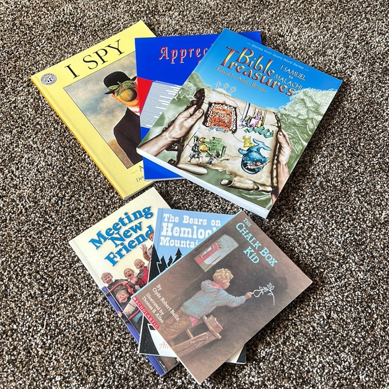 Book Bundle Homeschool Christian Art Bible CLP curriculum – 6 books 1st grade