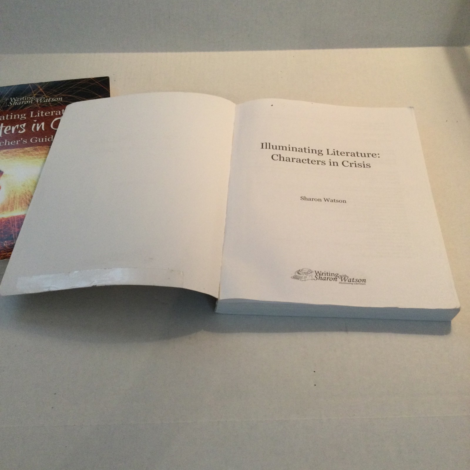 Illuminating Literature: Characters in Crisis by Sharon Watson High School Set