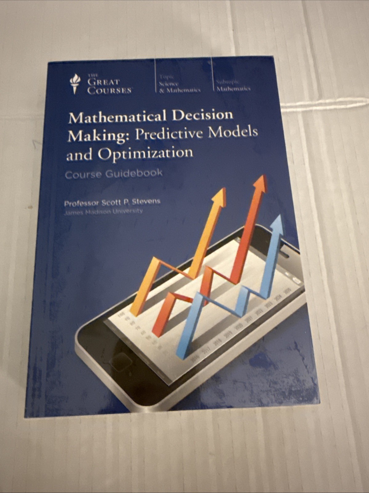 Great Courses MATHEMATICAL DECISION MAKING-Predictive Models… DVDs + Guidebook