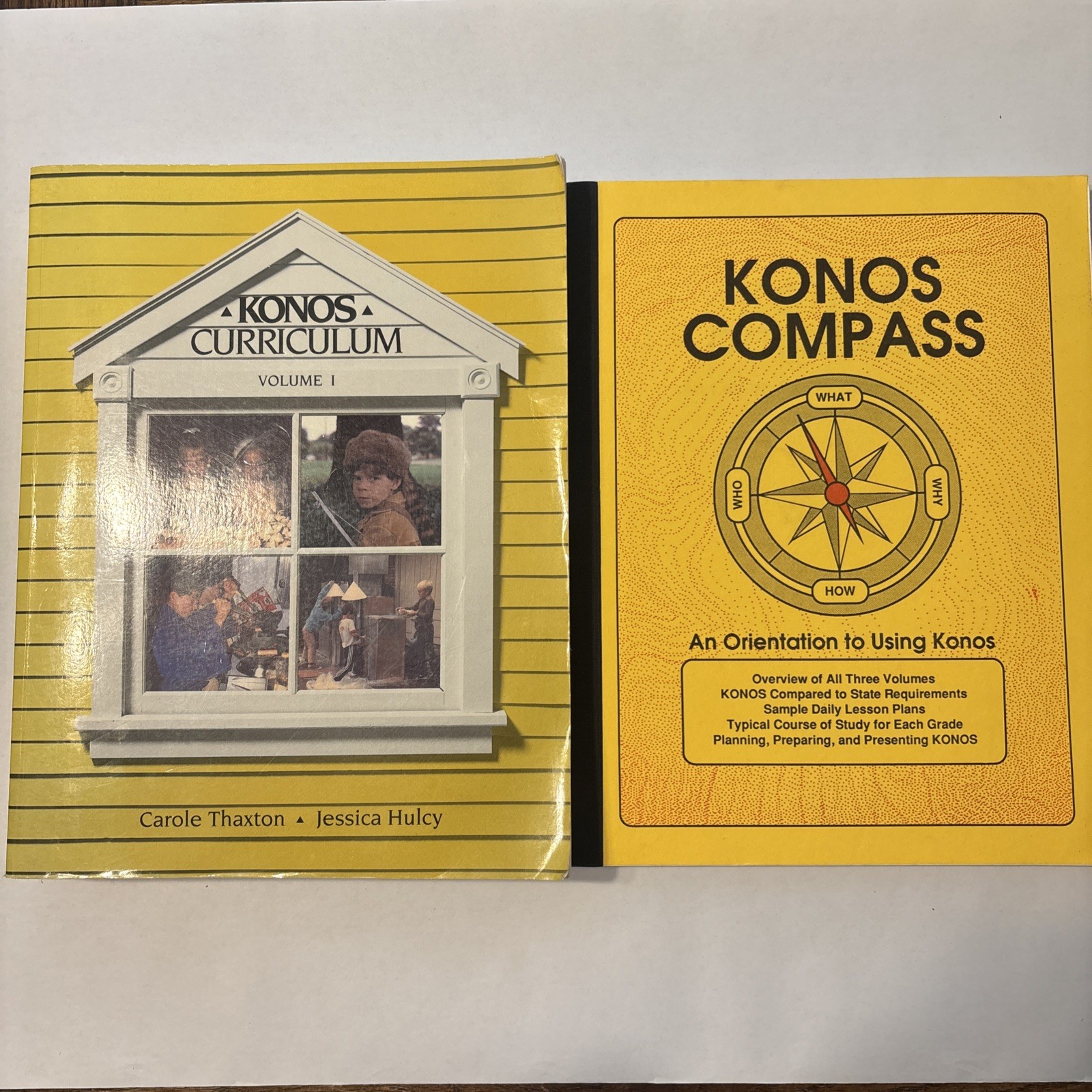 Kronos CHARACTER curriculum Volume 1 And Konos Compass