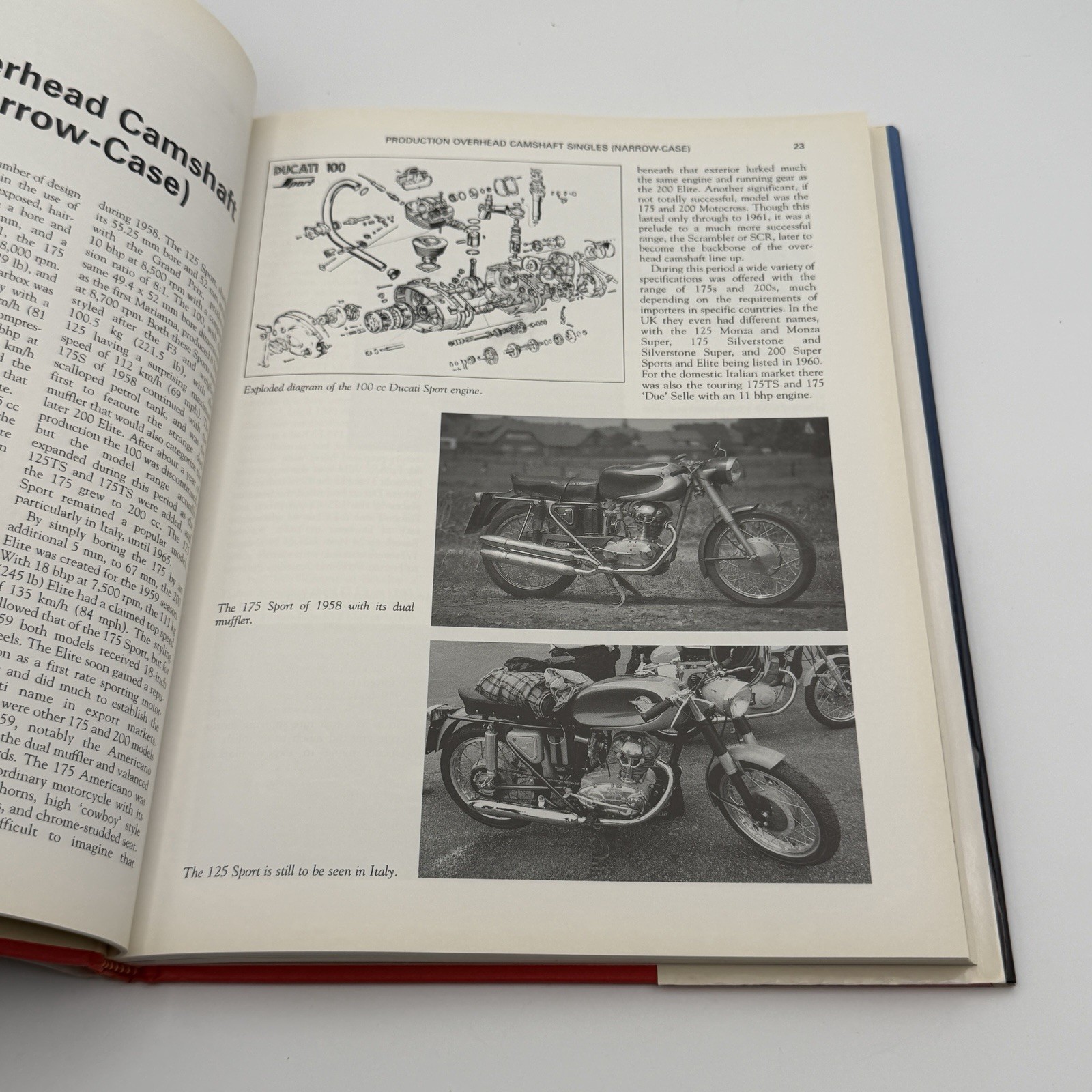 The Ducati Story by Ian Falloon Second Edition Book w/ Dust Jacket