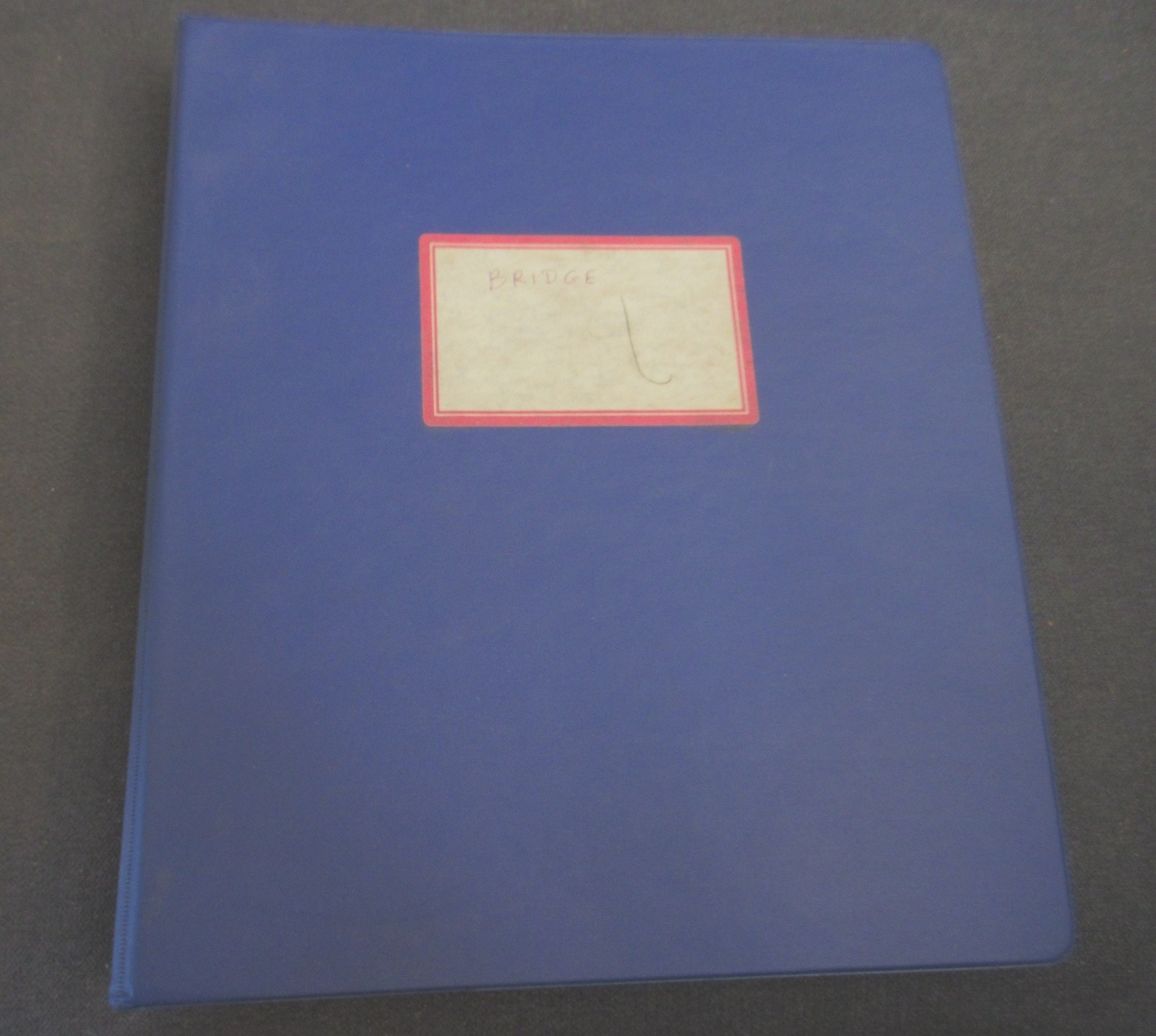 1½” Three Ring Binder Filled With Bridge Game Lessons & Tips cjs