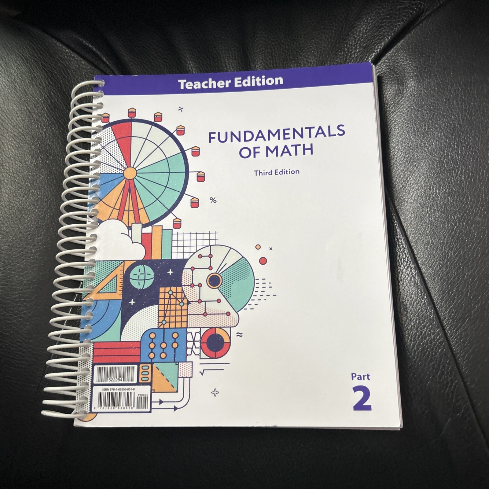Fundamentals of Math 7th grade Teacher 3rd Ed Part 2 only
