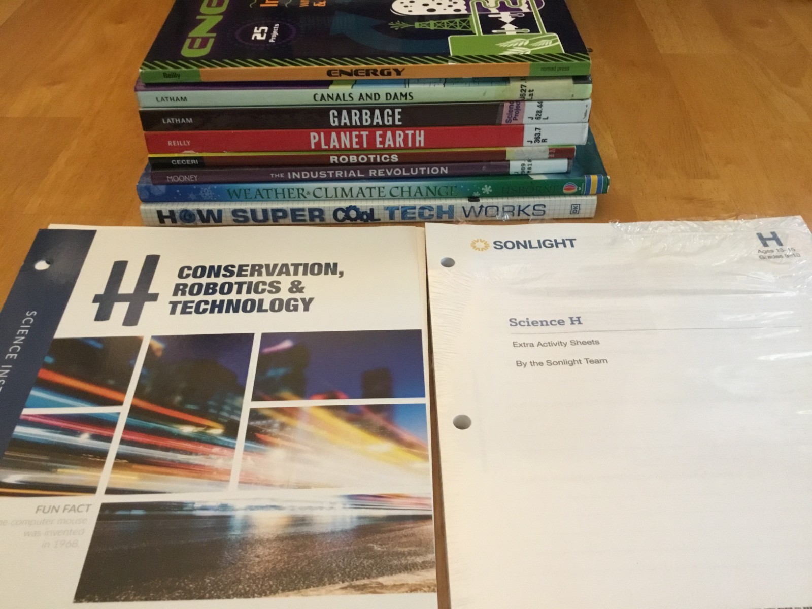 Sonlight Science H – Complete – Conservation, Robotics & Technology