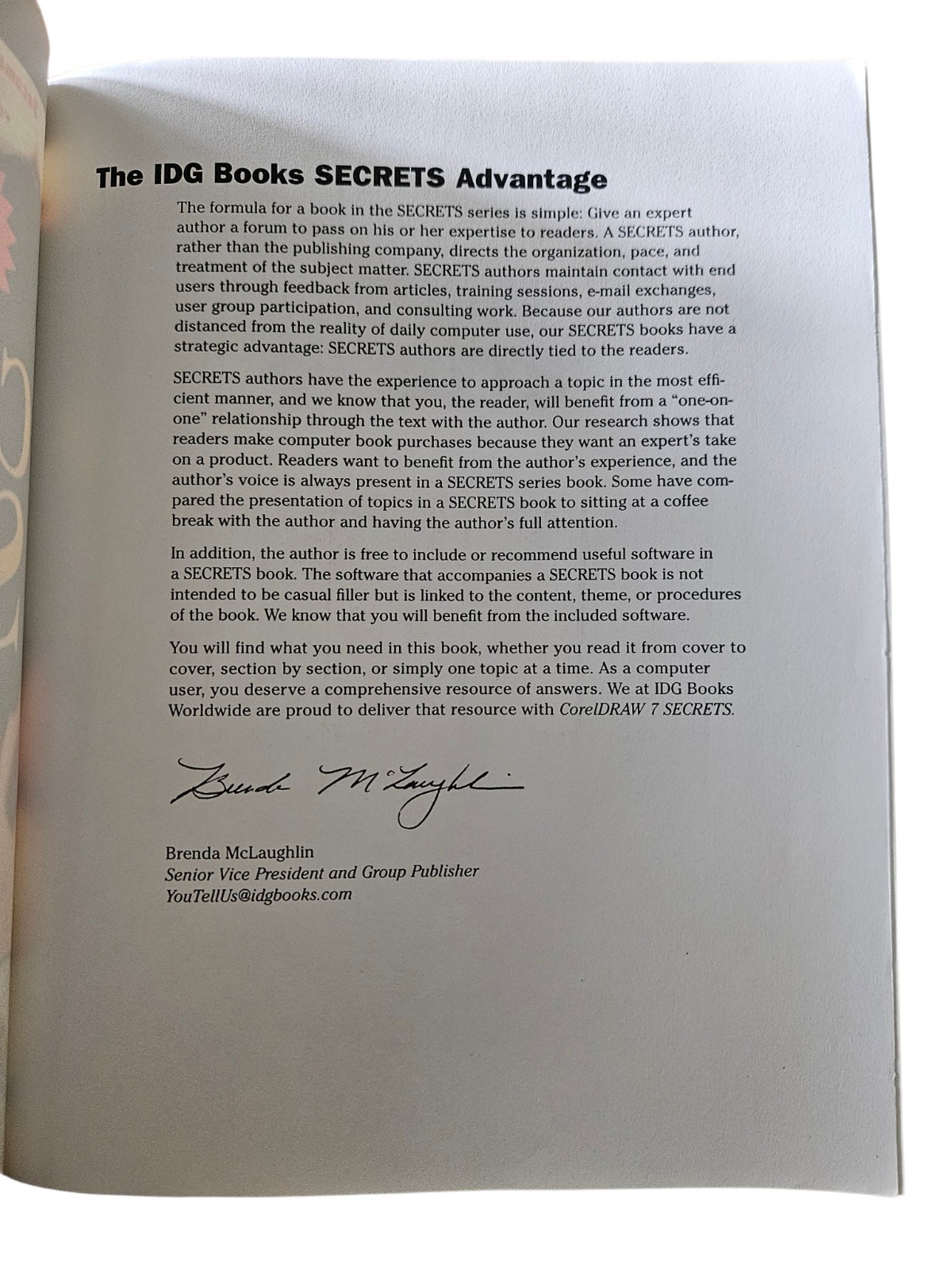 Secrets Ser.: CorelDraw! 7 Secrets by William Harrel and Winston Steward (1997