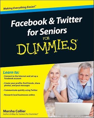 Facebook & Twitter for Seniors for Dummie- 0470637544, Marsha Collier, paperback