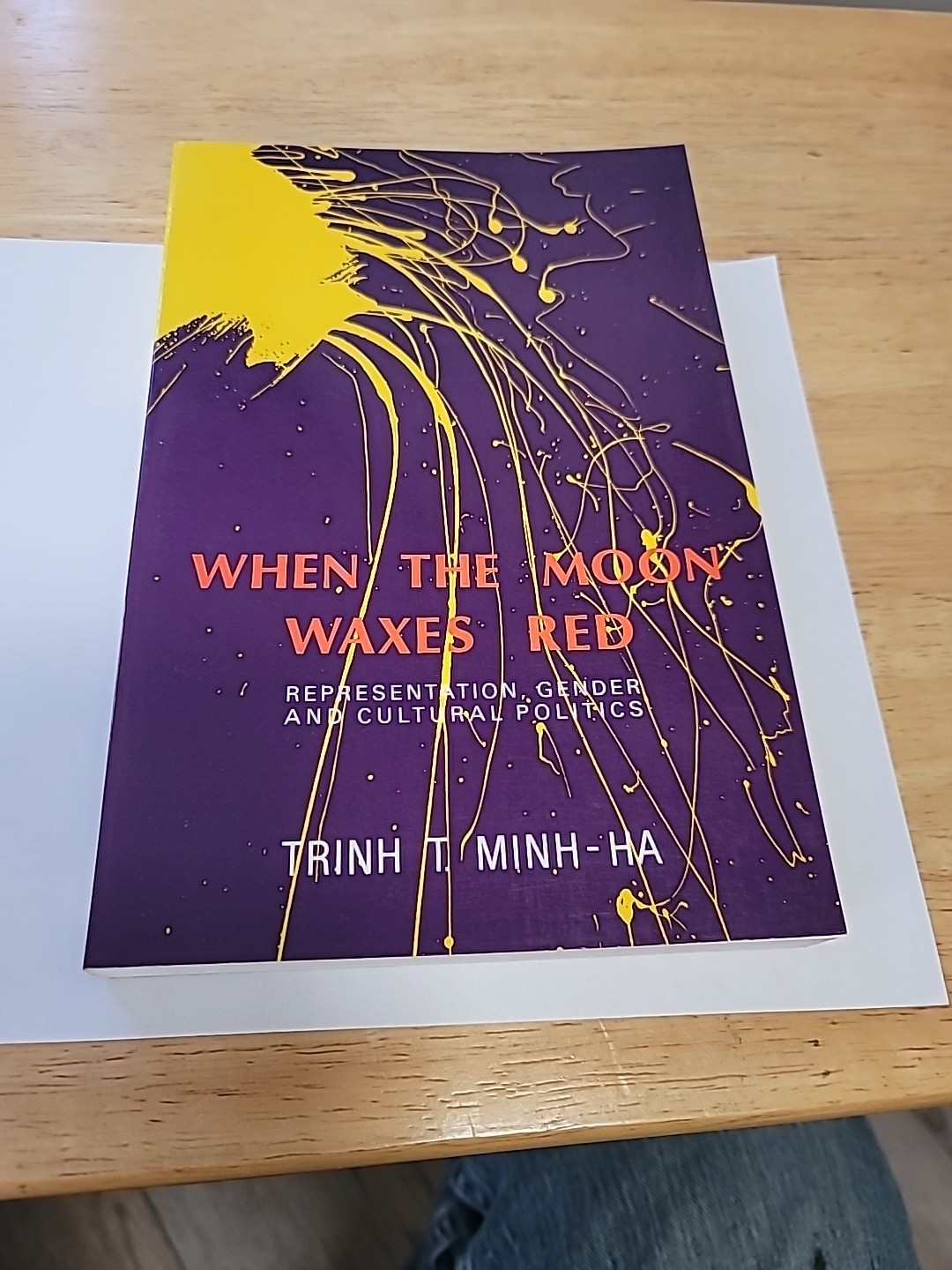 When the Moon Waxes Red: Representation, Gender and Cultural Politics