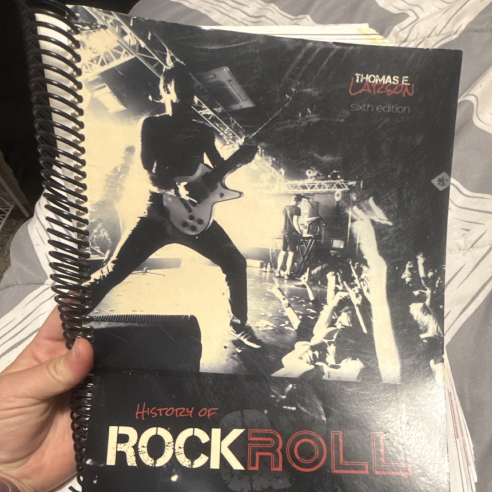 Kendall Hunt History of Rock & Roll 6th Edition Ring/Wire Bound Larson Music