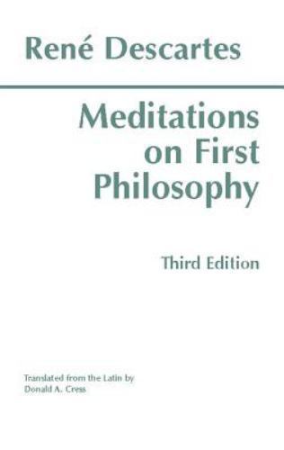 Meditations on First Philosophy; Hackett – Rene Descartes, 0872201929, paperback