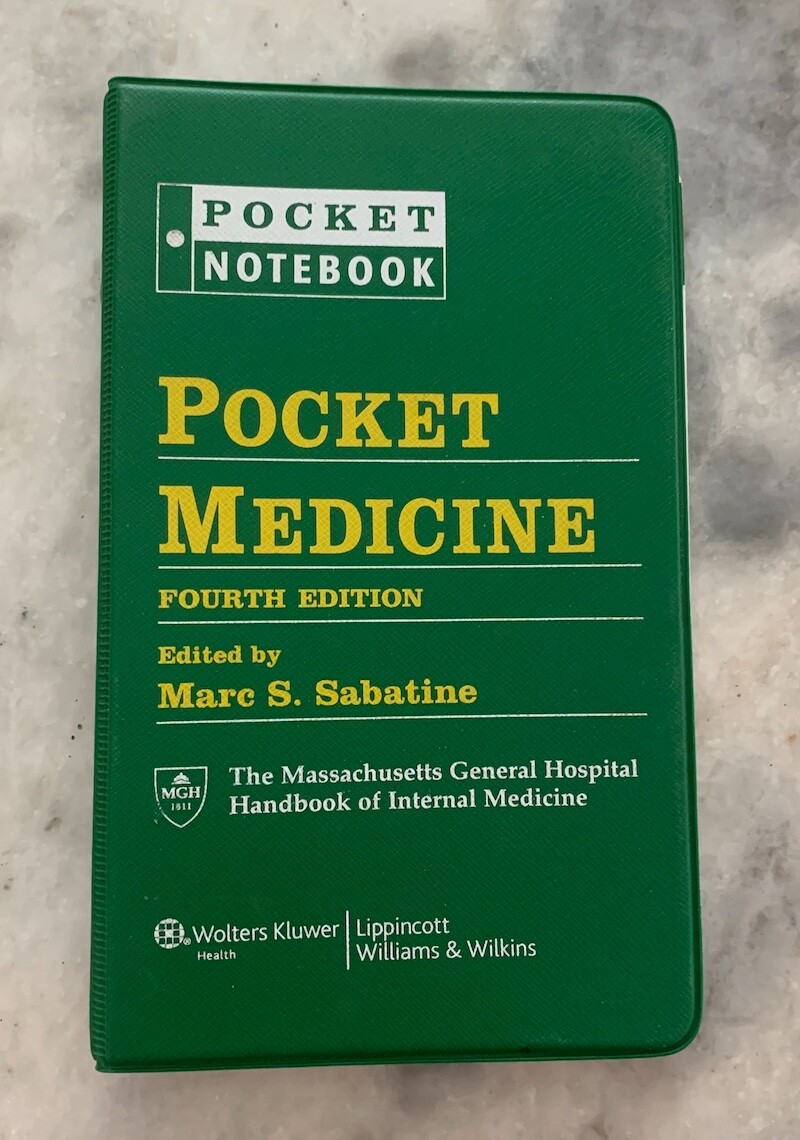 Pocket Notebook Ser.: Pocket Medicine by Marc S. Sabatine (2011, Ringbound,…