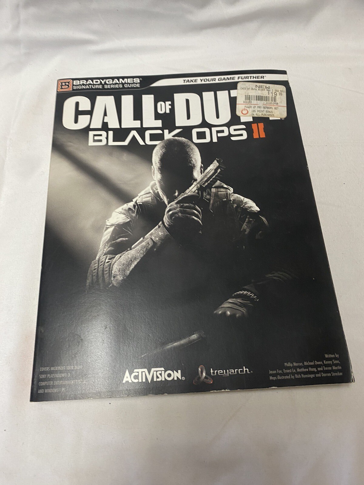 Call of Duty Black Ops II Activision and Brady Games Softcover Guide Book Only