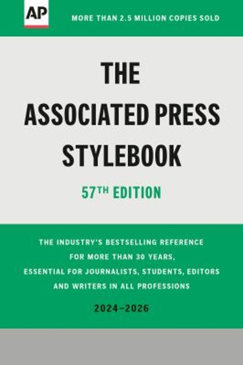 The Associated Press Stylebook : 2024-2026 Paperback The Associat