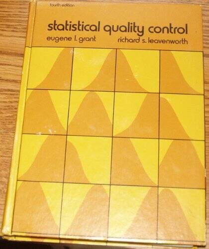 Statistical Quality Control (Mcgraw-Hill Series in Industrial Engineering – GOOD