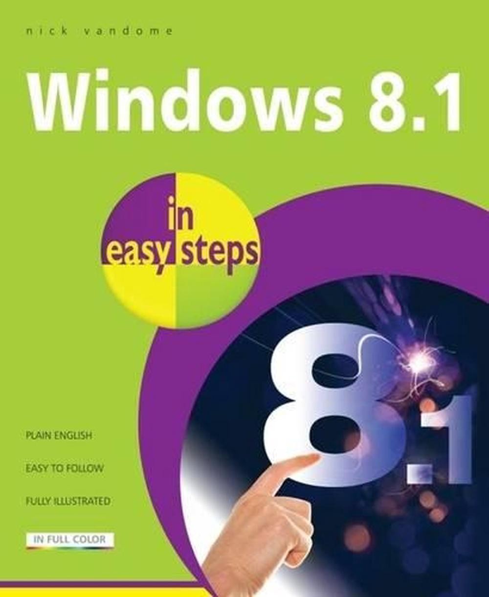 Windows 8.1 in Easy Steps by Nick Vandome (English) Paperback Book