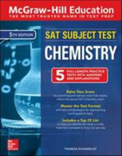 McGraw-Hill Education SAT Subject Test Chemis- paperback, Evangelist, 1260135365