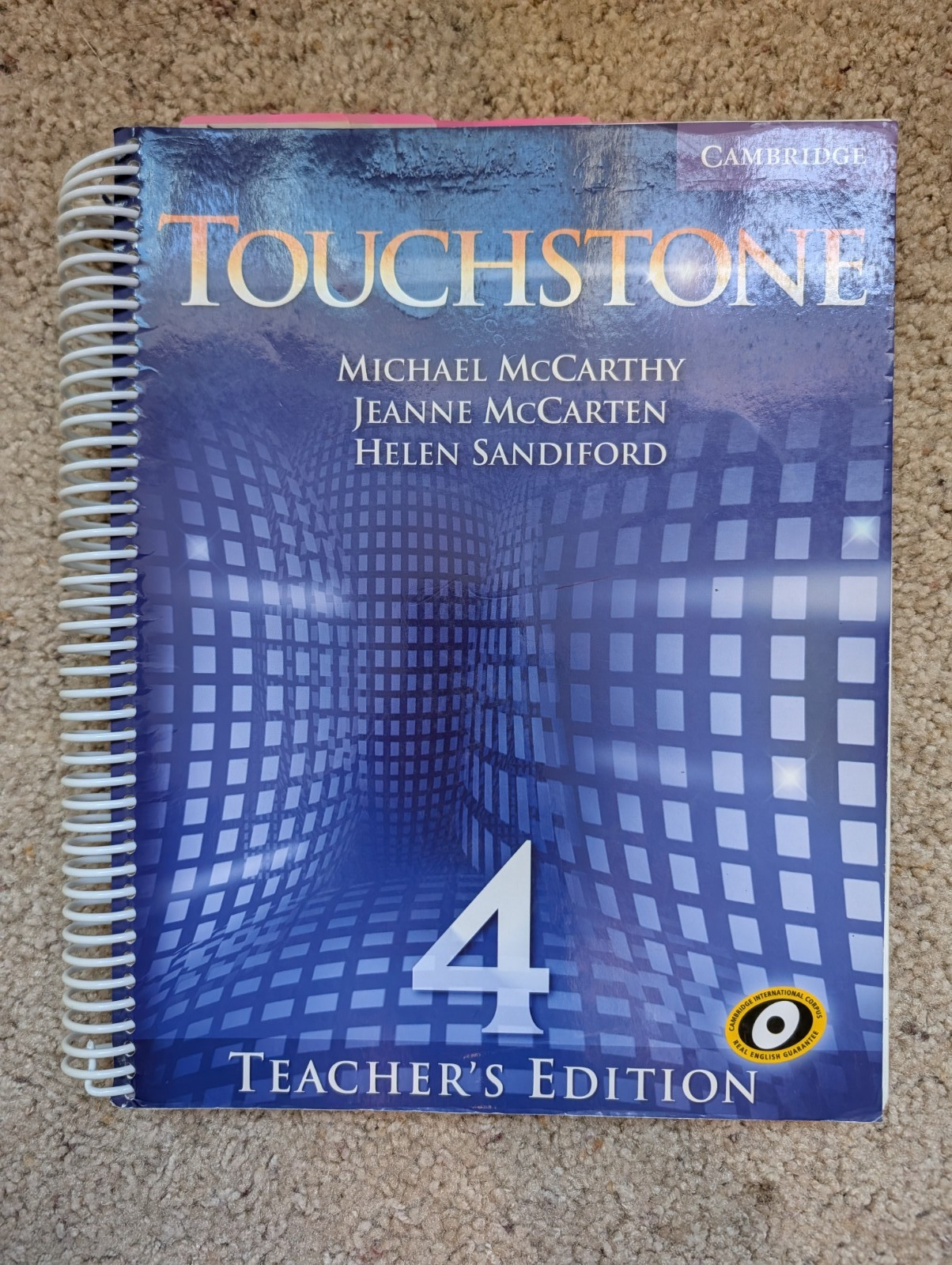 Touchstone 4 Teacher’s Edition, 2008 Includes CD