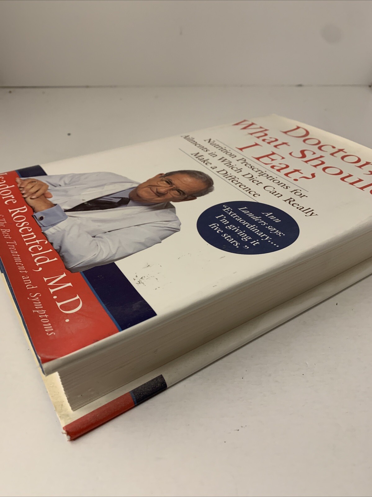 Doctor What Should I Eat by Isadore Rosenfeld 1995 Hardcover