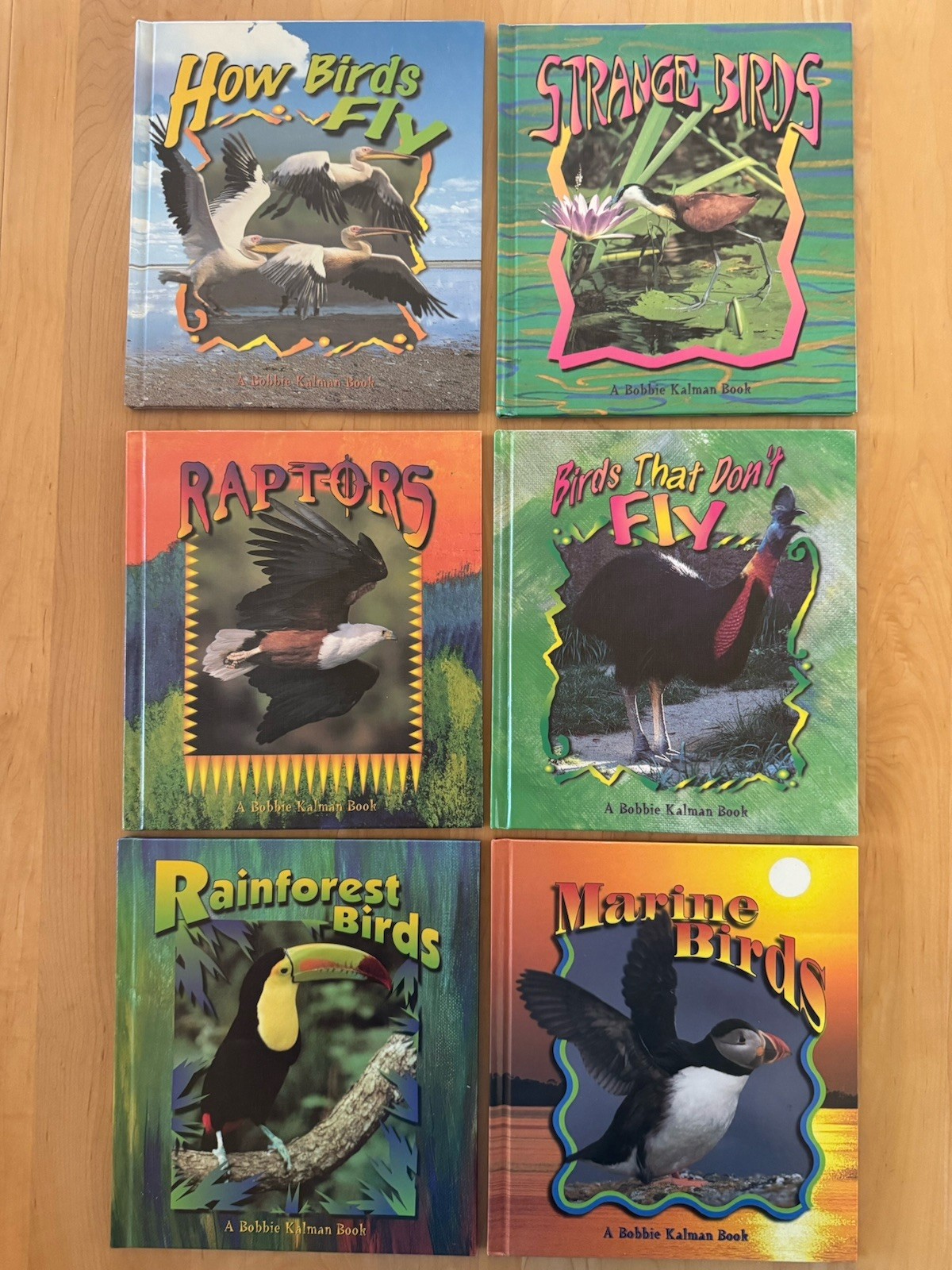 Bird Books by Bobbie Kalman – Lot of 6 – assorted Hardcovers