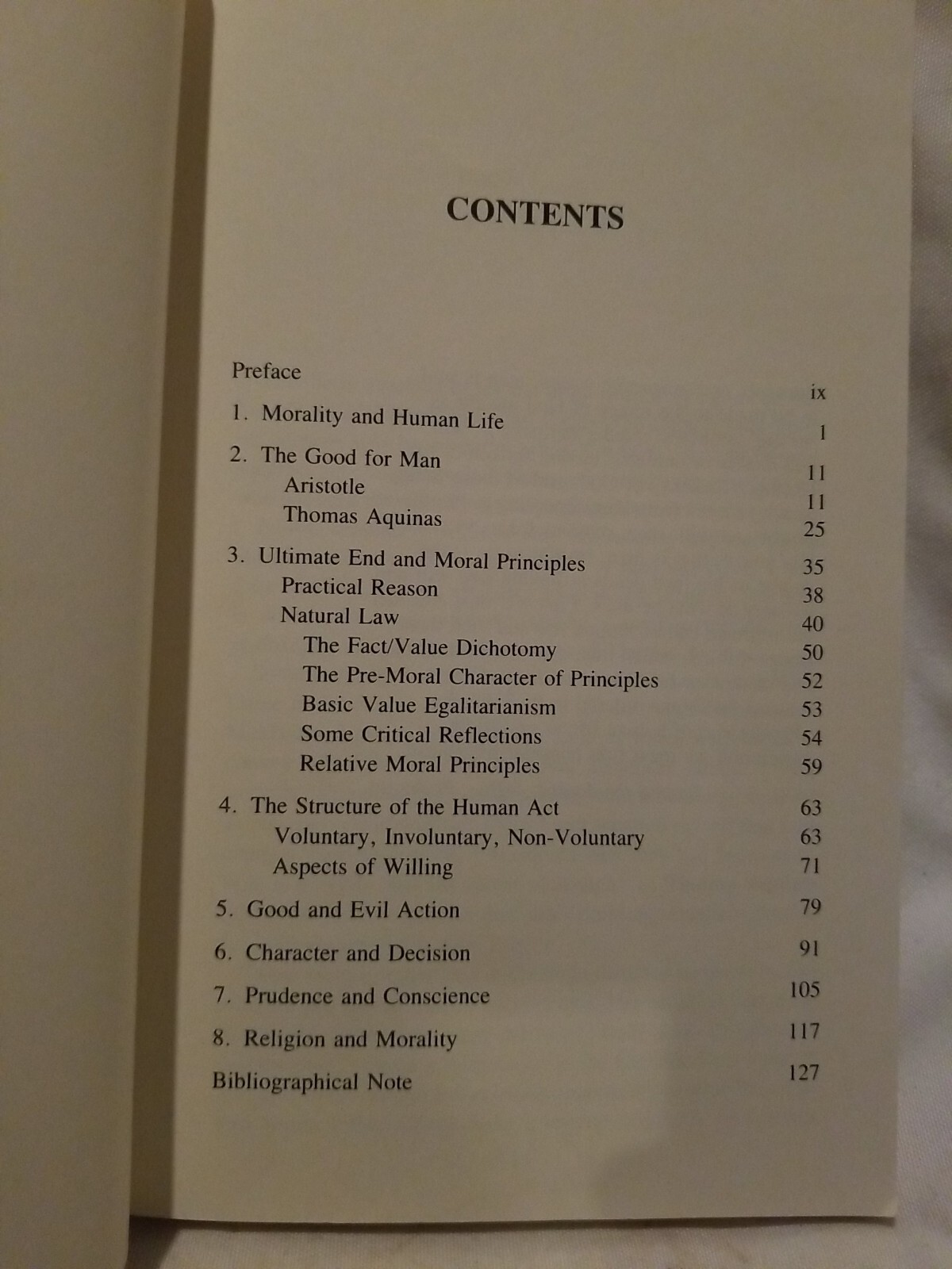 Ethica Thomistica The Moral Philosophy of Thomas Aquinas Ralph McInerny 1982