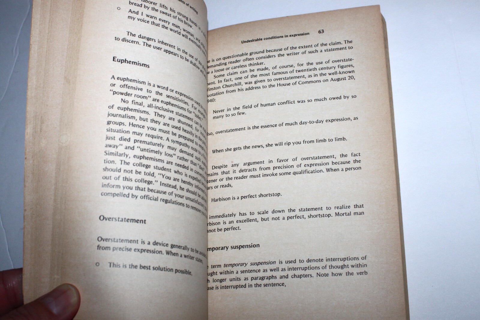 The Craft of Writing by Thomas Elliott Berry (Trade Paperback 1974)