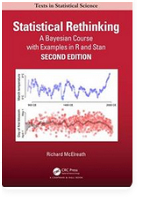 Statistical Rethinking A Bayesian Course With Examples HARDCOVER t142