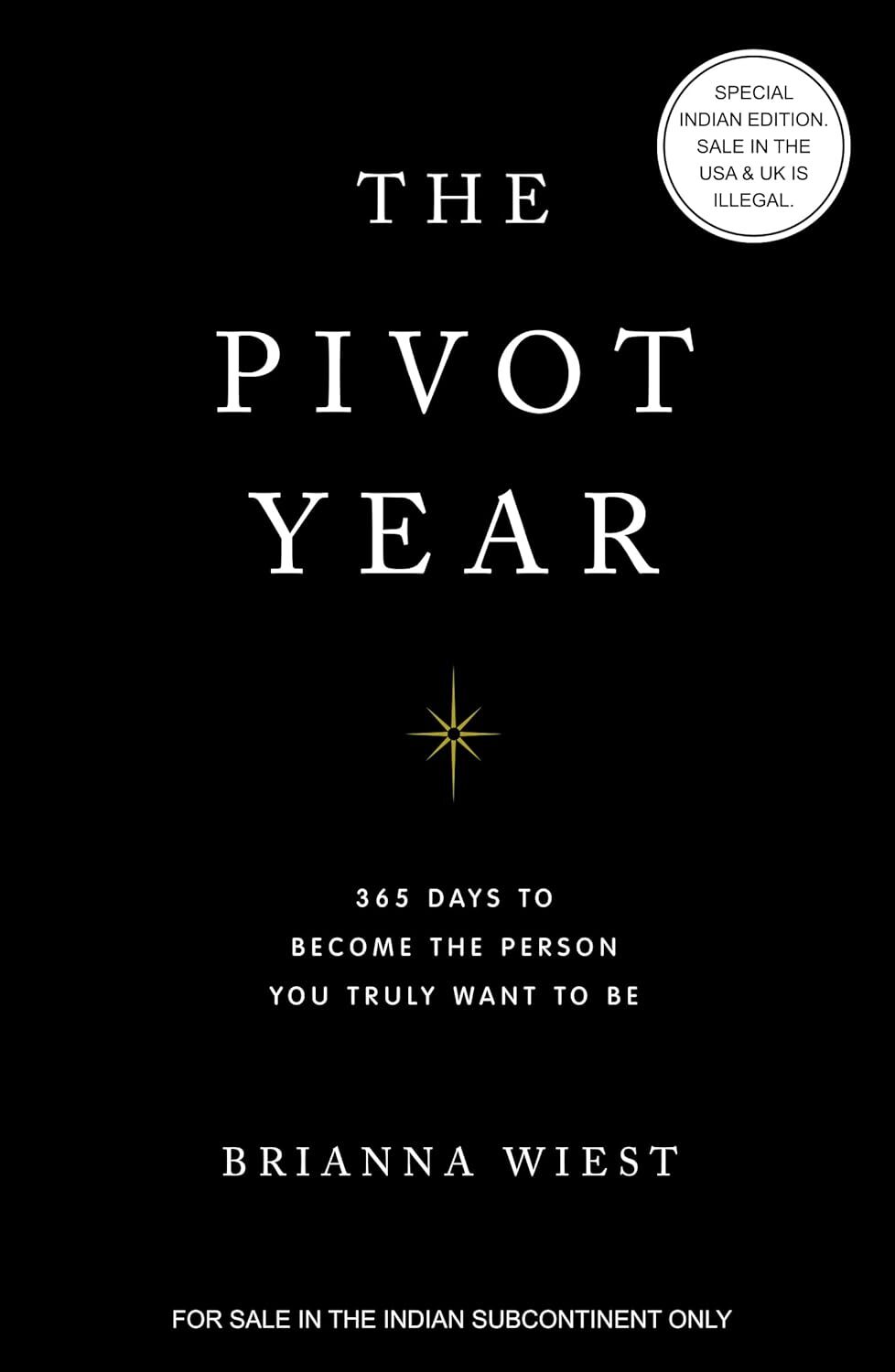 The Pivot Year (English) by Brianna Wiest NEW Paperback