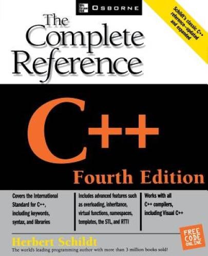 C++: The Complete Reference, 4th Edition – Paperback By Schildt, Herbert – GOOD