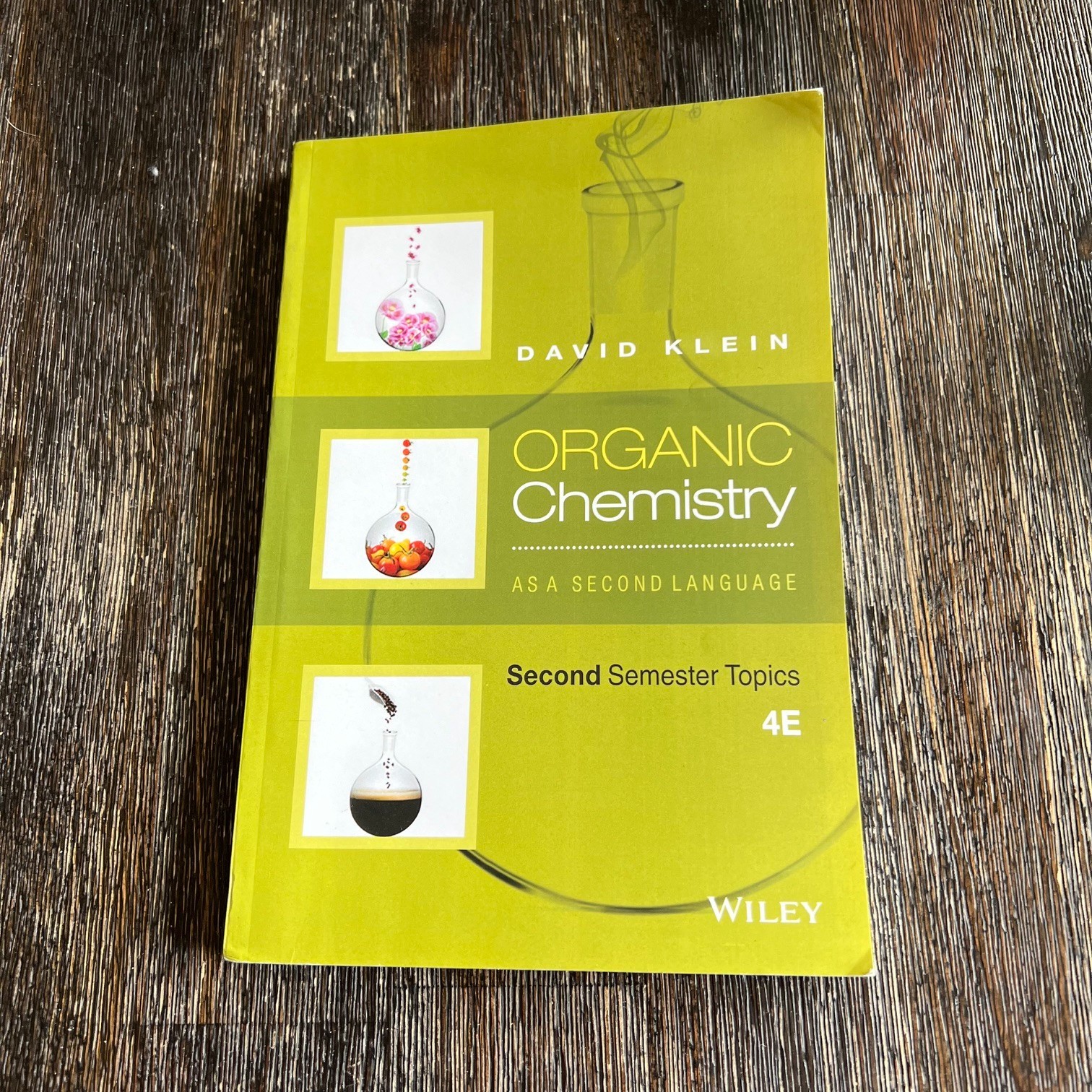 Organic Chemistry As a Second Language 2nd Semester Topics Klein 4th Edition