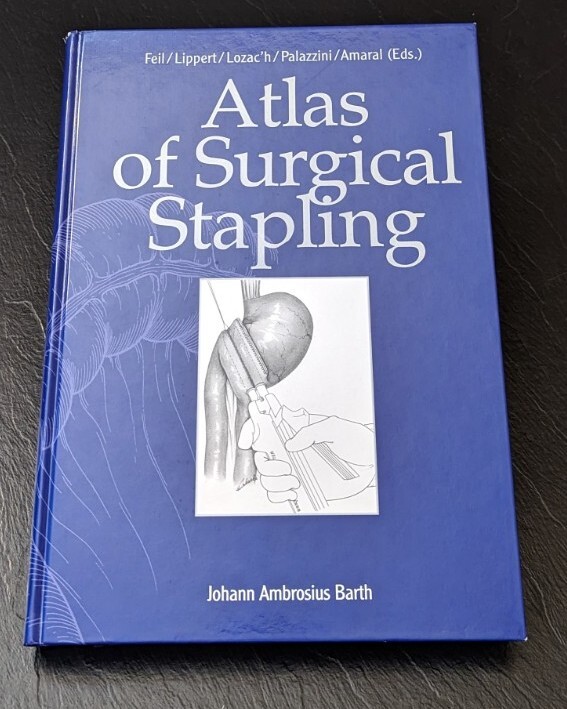LIKE NEW Atlas of Surgical Stapling by Barth, 2000. CD included. Hardcover.