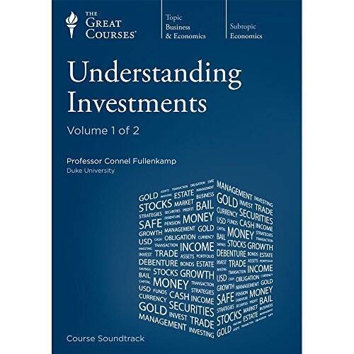 The Great Courses: Understanding Investments – DVD – VERY GOOD