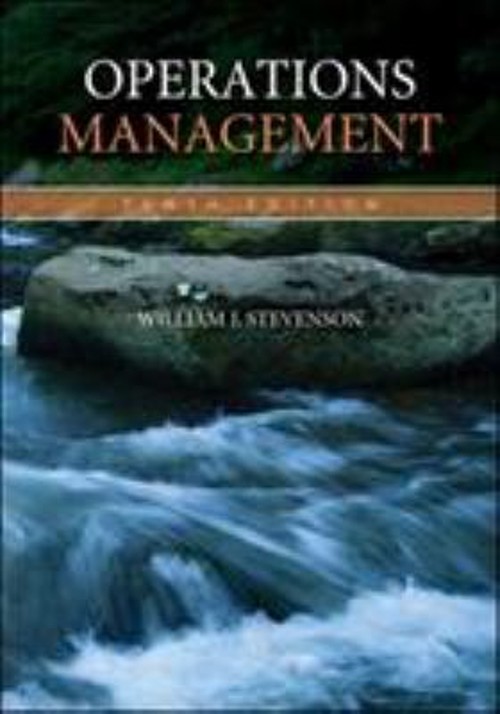 Operations Management Hardcover William J. Stevenson