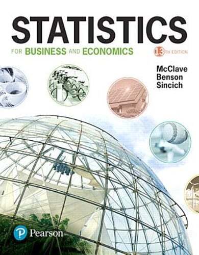 Statistics for Business and Economics by James McClave: Used