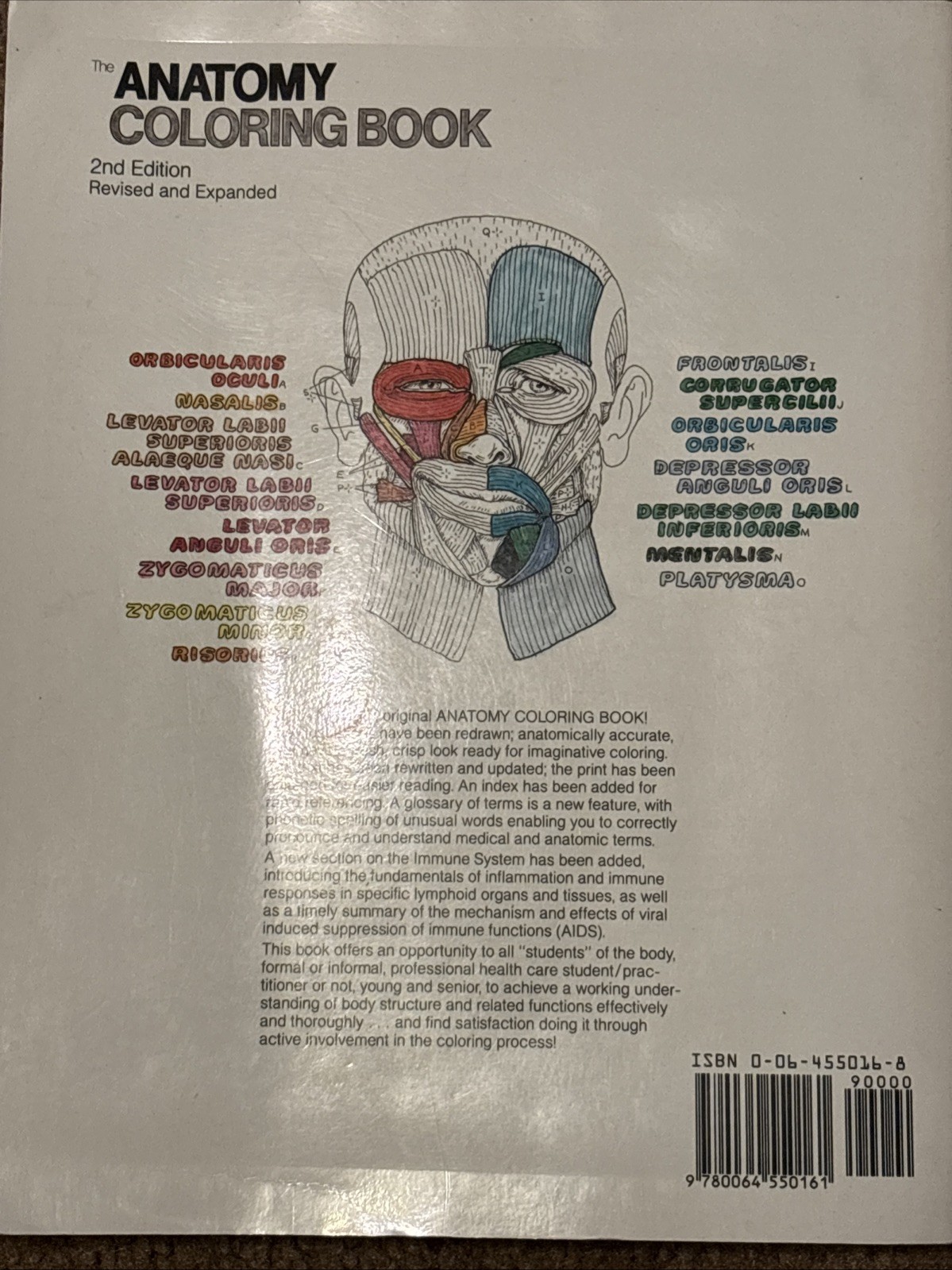 The Anatomy Coloring Book Kapit Elson Medical Student Study Guide 2nd Ed