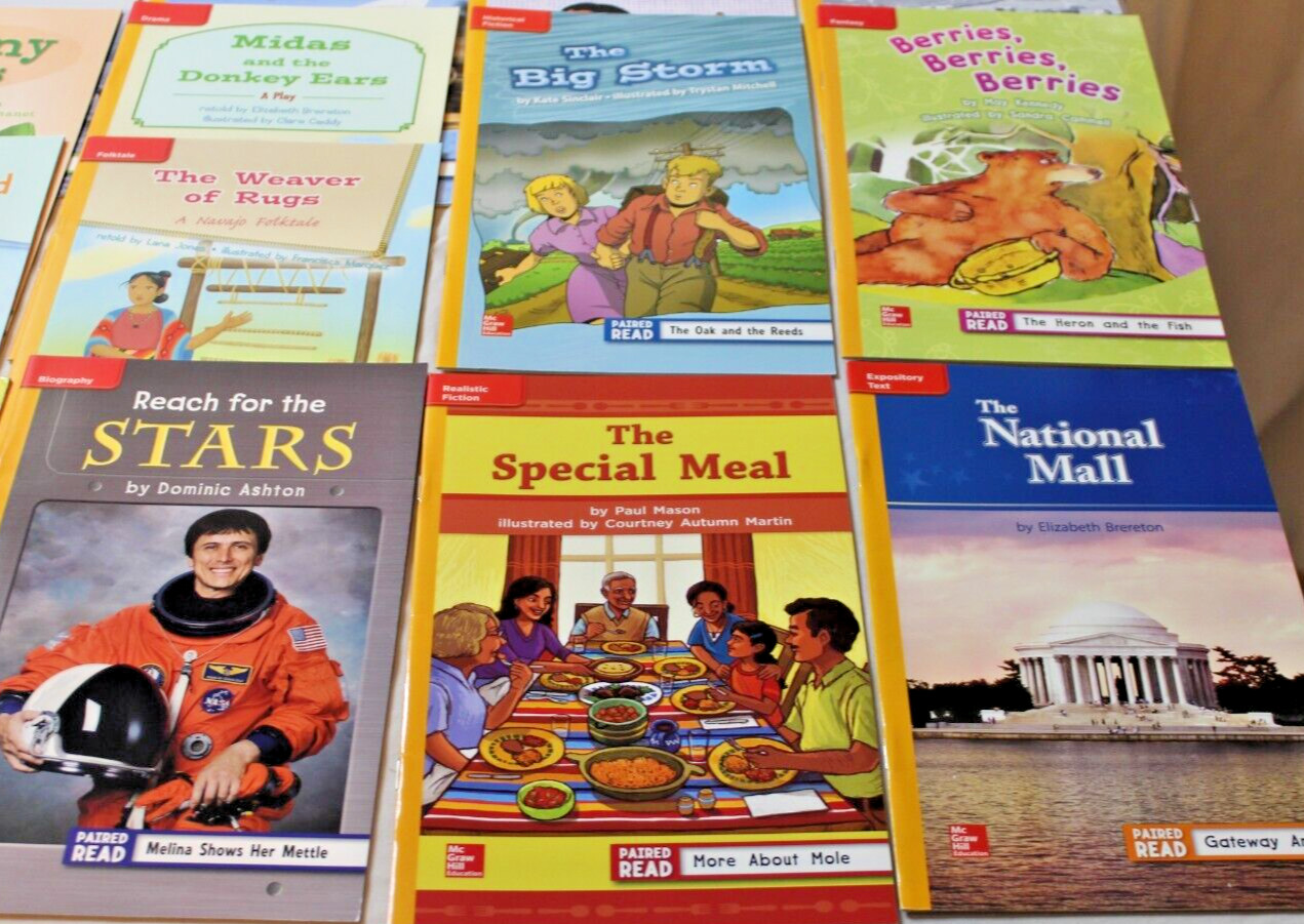 Lot 28 McGraw Hill Wonderworks Grade 3 Apprentice Level Leveled Readers VGC