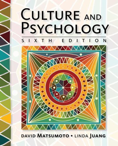 Culture and Psychology by Matsumoto, David