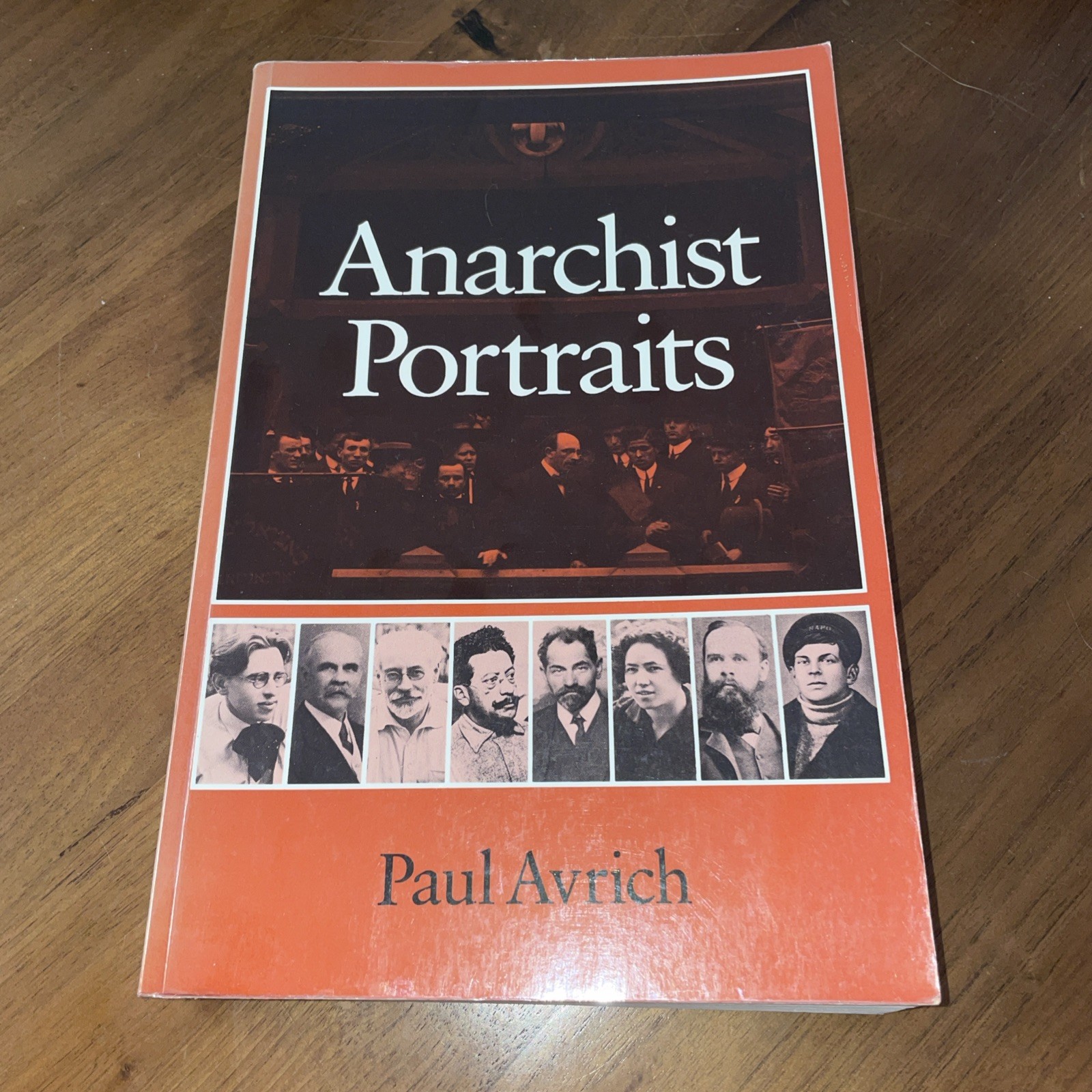 Anarchist Portraits by Paul Avrich (1988, Hardcover)