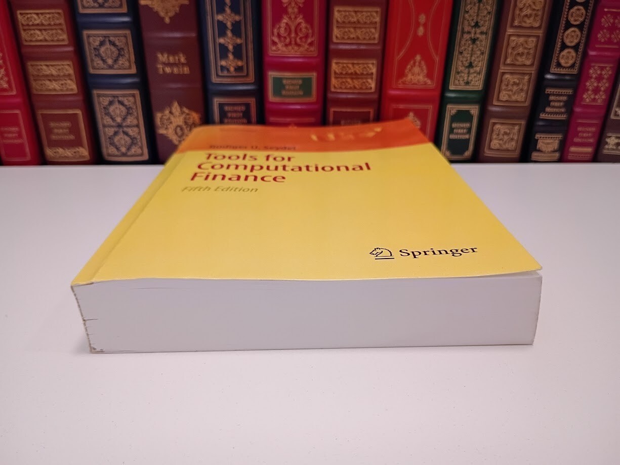 Tools for Computational Finance Seydel Universitext Springer Black Scholes VG PB