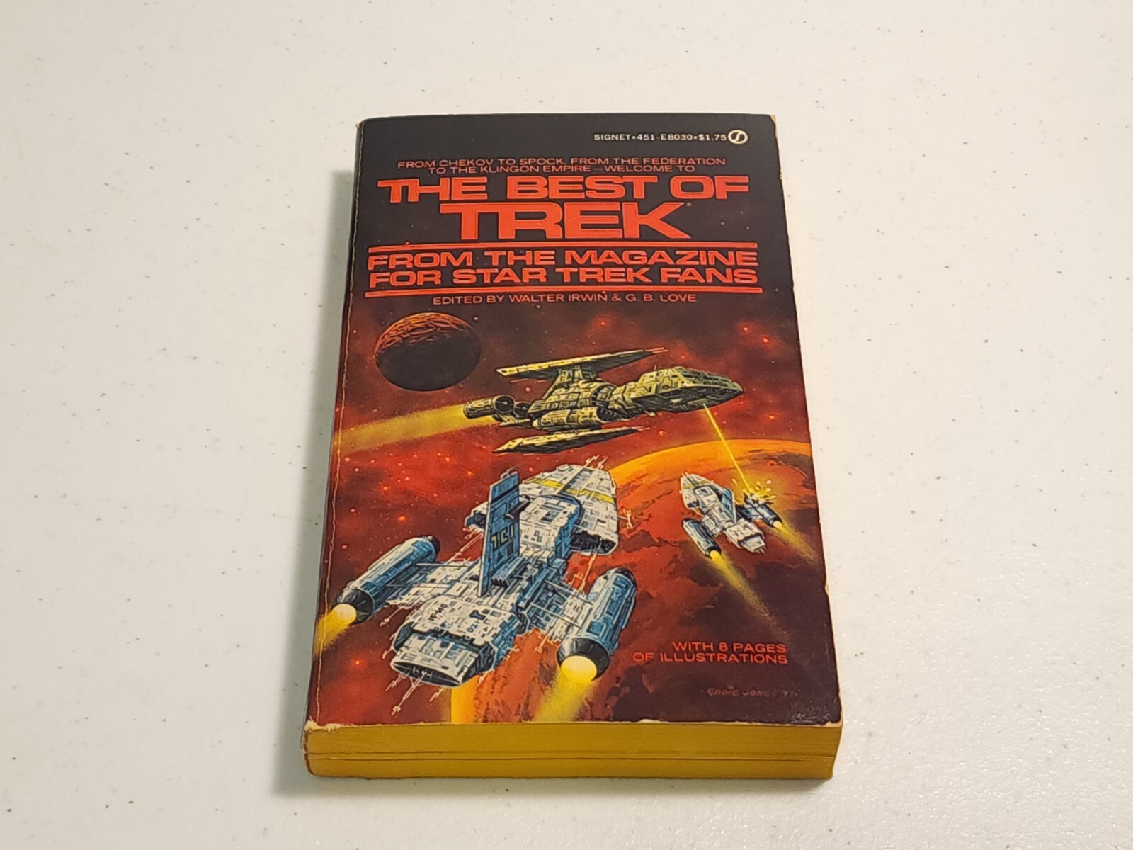 The Best of Trek From The Magazine For Star Trek Fans Signet PB 1978