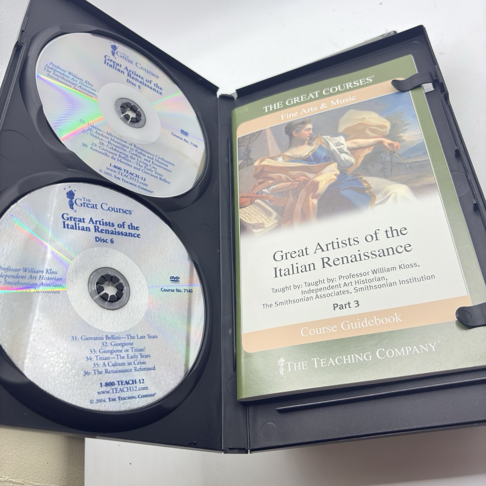 Great Artists of The Italian Renaissance Great Courses DVD Set 1-3