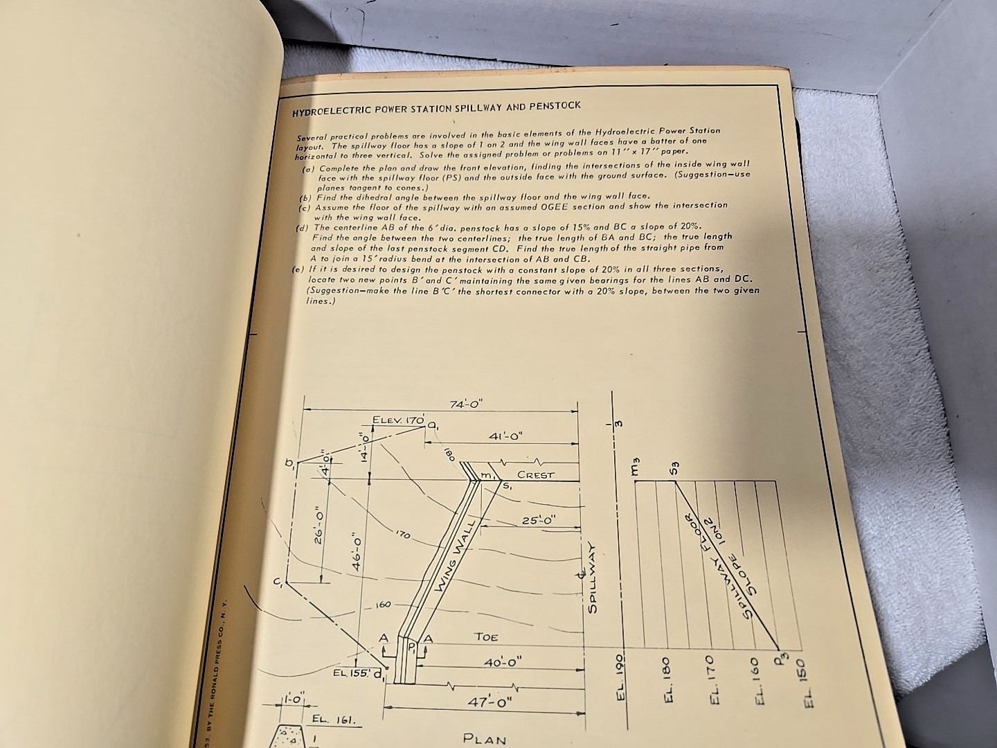 Descriptive Geometry Problems – Harold Howe 1950’s – 100+ worked Problems READ