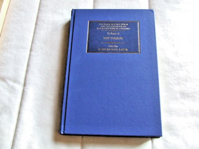 The French Revolution: The Terror, Vol. 4 ed. by Keith M. Baker 1994 HC