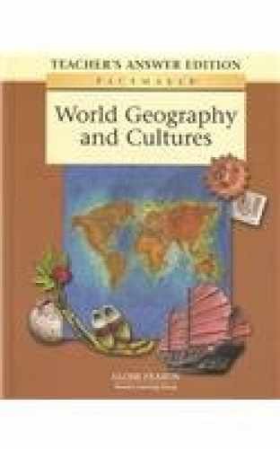 Pacemaker World Geography and Cultures – Hardcover, by Fearon – Acceptable