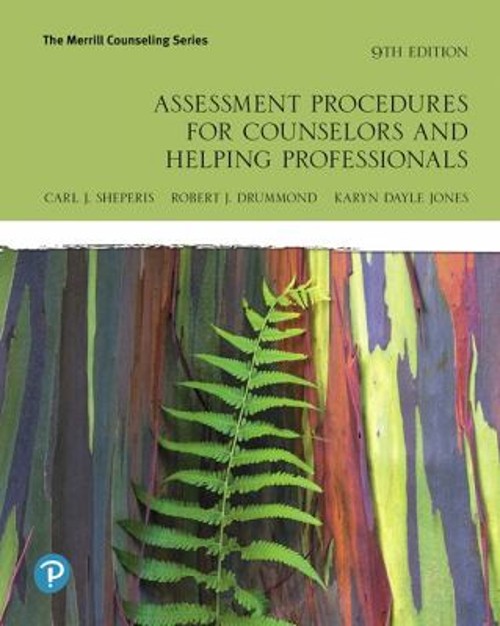 Assessment Procedures for Counselors and Helping Professionals Pa