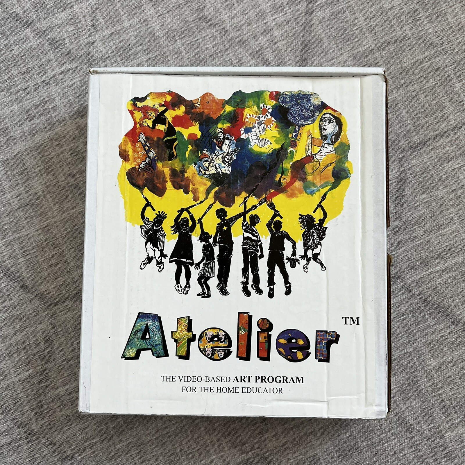 Vintage 2000s Atelier DVD-Based Art Program Level 3 COMPLETE Curriculum & DVDs